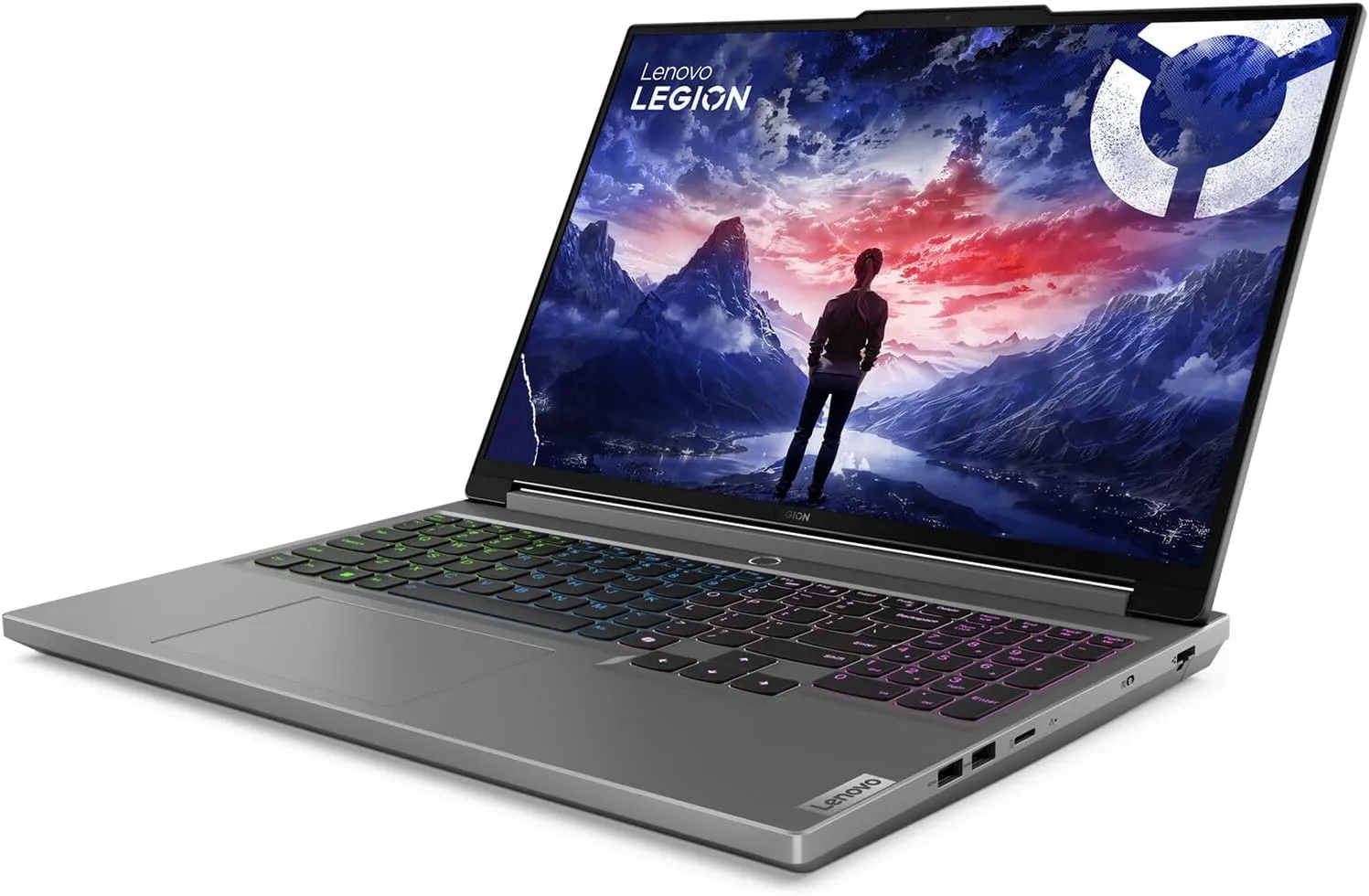 Lenovo Legion 5 16IRX9 Laptop 2025-16" WQXGA NVIDIA GeForce RTX 4070 - Intel i9-14900HX 24 Cores - 48GB DDR5 8TB NVMe SSD - Four-Zone RGB Backlit Keyboard Wi-Fi 6E - Win10 Pro 32GB USB - Luna Grey