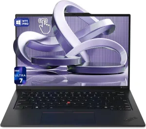 Lenovo ThinkPad X1 Carbon Gen 12 Laptop, Intel Ultra 7-165U, 64 GB LPDDR5X RAM, 2 TB PCle SSD, 14" 2.8K (2880x1800) Touchscreen Display, Intel Graphics, Backlit Keyboard, W11 Pro, Black