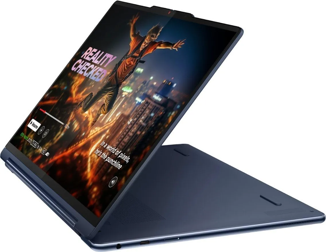 Lenovo Yoga 9i AI Powered 2-in-1 Laptop 14.0" 120 Hz Touchscreen OLED 2.8K (Intel Ultra 7-155H, 16GB LPDDR5X, 1TB SSD, Active Pen, Backlit KYB, FP Reader, 2 Thunderbolt 4, Win 11 Home) w/DKZ Hub