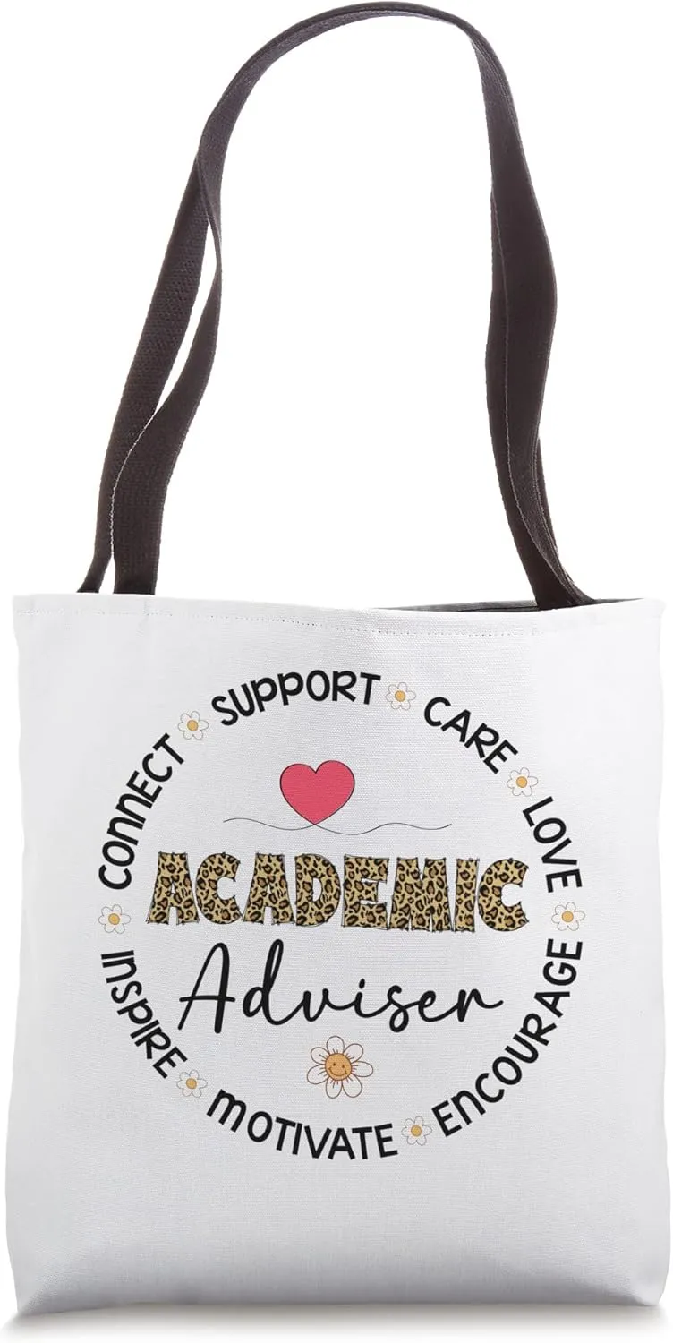 Leopard Academic Adviser Appreciation Week back to school Tote Bag