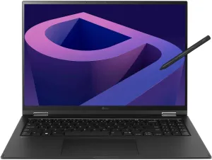 LG 16T90R-K Laptop 2023, 16" WQXGA IPS Touchscreen, Intel Core i7-1360P 12-Core, Intel Iris Xe Graphics, 32GB LPDDR5, 8TB SSD, Backlit KB, Thunderbolt 4, Wi-Fi 6E, Win11 Pro, COU 32GB USB