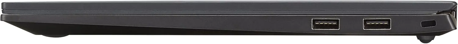 LG gram 15-inch Lightweight Laptop, Intel Evo Edition - AI-enabled Intel Core Ultra 7 Processor, Windows 11 Home, 16GB RAM, 512GB SSD, Touch IPS Display, Black