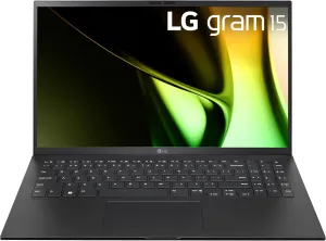 LG gram 15-inch Lightweight Laptop, Intel Evo Edition - AI-enabled Intel Core Ultra 7 Processor, Windows 11 Home, 16GB RAM, 512GB SSD, Touch IPS Display, Black