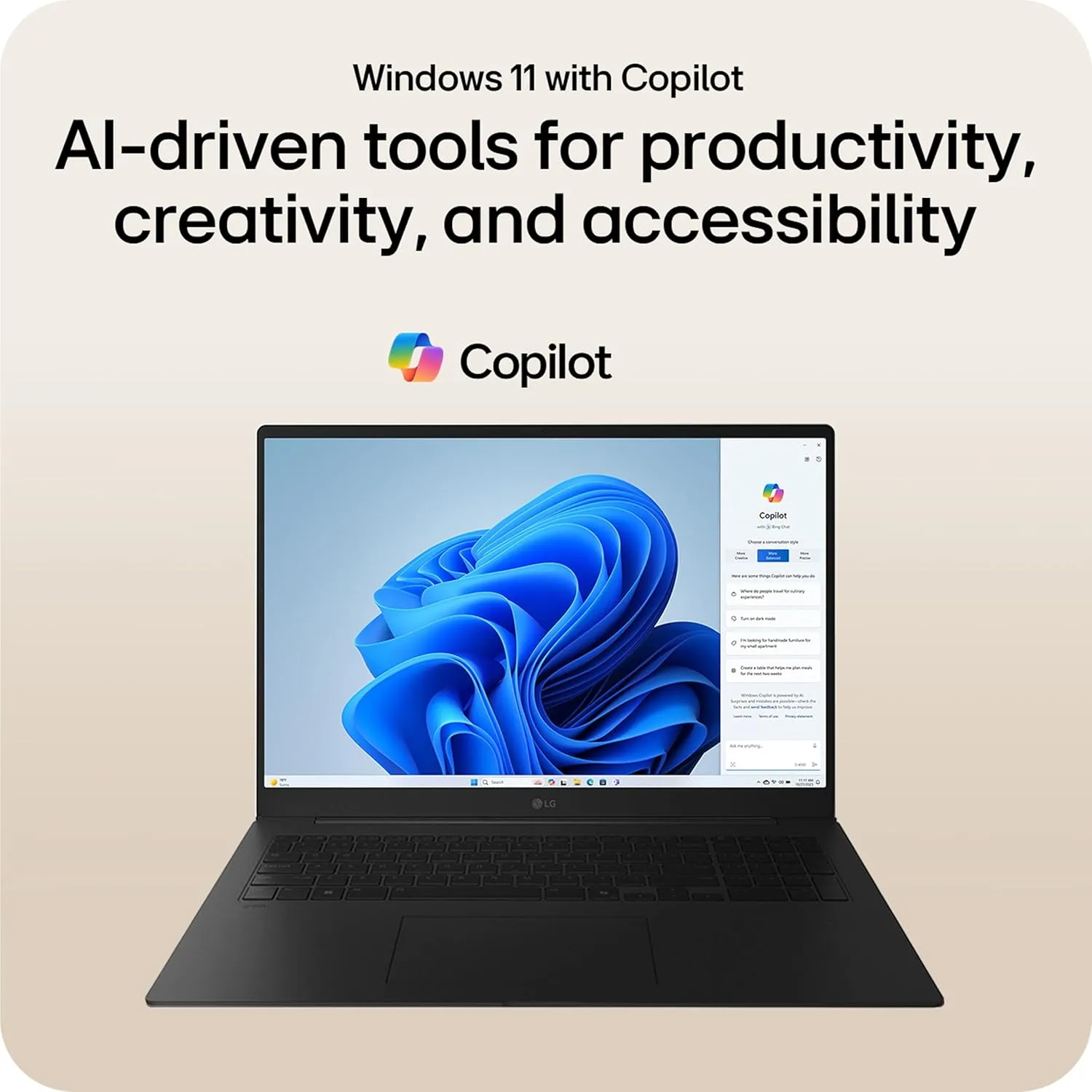 LG gram Pro 17-inch Lightweight Laptop Computer, Intel Evo Edition Powered by Intel Core Ultra7 255H Processor, Windows 11 Home, 32GB RAM, 2TB SSD - Obsidian Black