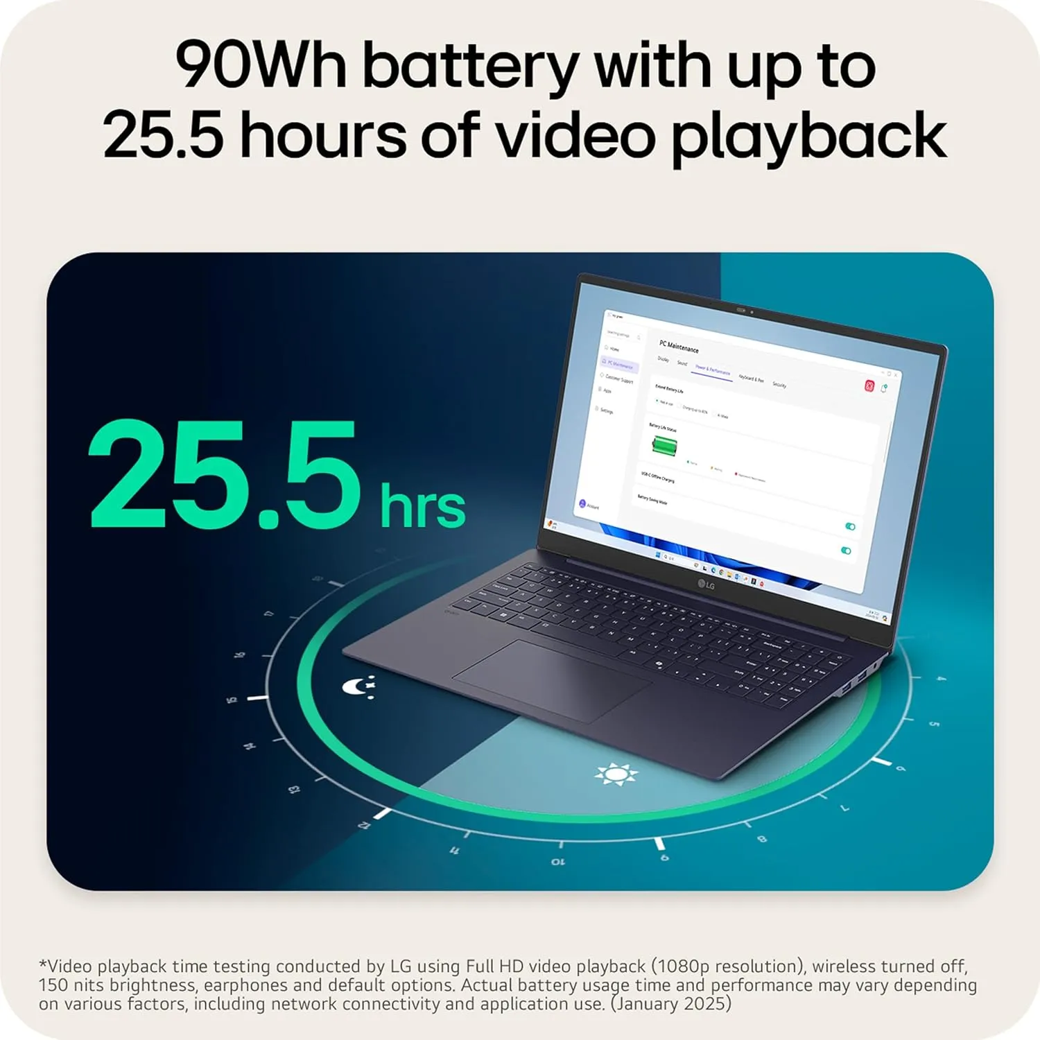 LG gram Pro 17-inch Lightweight Laptop Computer, Intel Evo Edition Powered by Intel Core Ultra7 255H Processor, Windows 11 Home, 32GB RAM, 2TB SSD - Obsidian Black