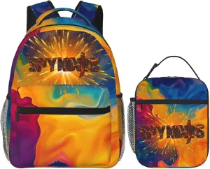 Lightweight Classic Large Capacity Backpack Multifunctional 2 Piece Set Daypack For Adult