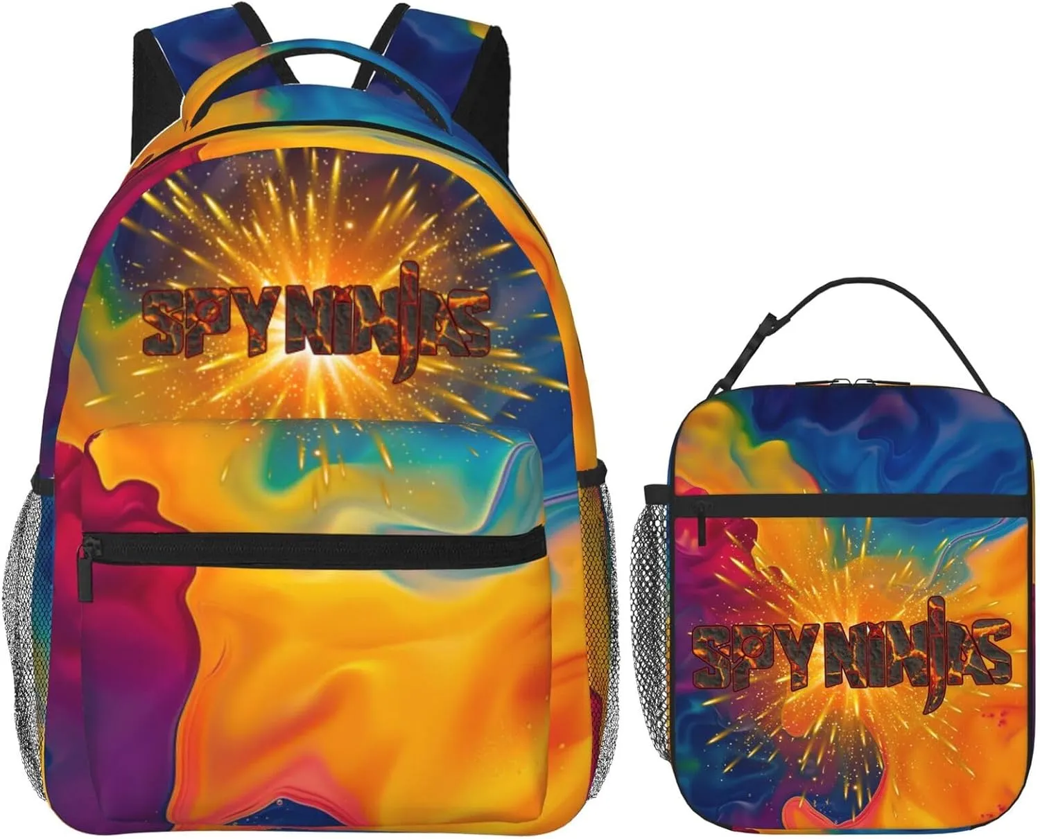 Lightweight Classic Large Capacity Backpack Multifunctional 2 Piece Set Daypack For Adult