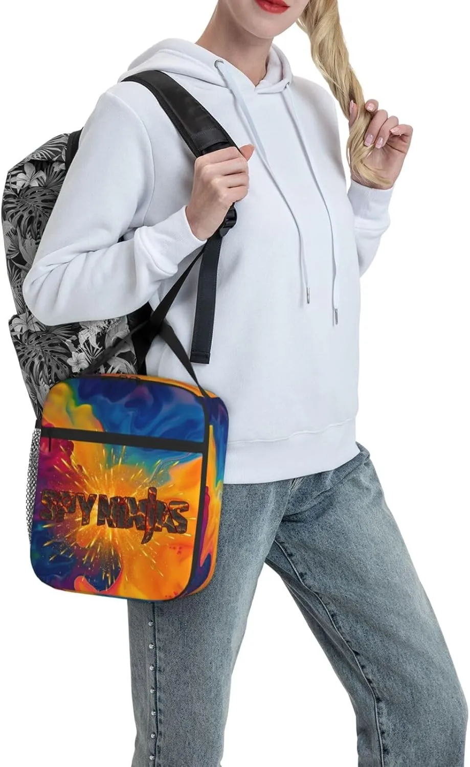 Lightweight Classic Large Capacity Backpack Multifunctional 2 Piece Set Daypack For Adult