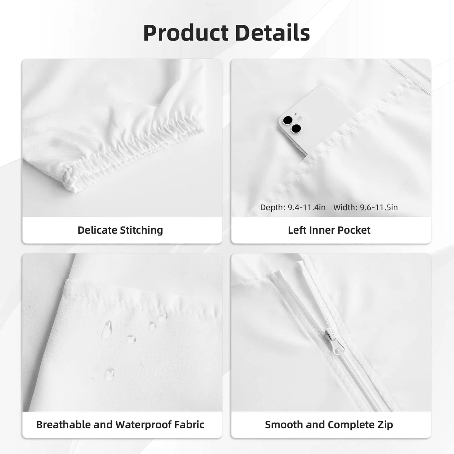 Lightweight UV Protection Sun Jacket, Flag of Saint Lucia Print Sportswear Hooded Sunblock Shirt for Outdoor