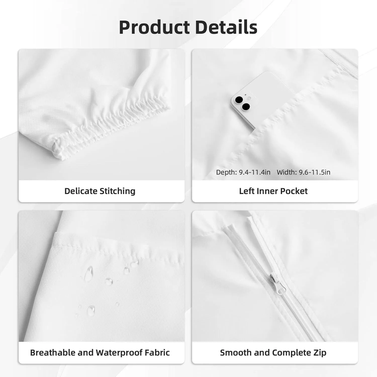 Lightweight UV Protection Sun Jacket, Swedish Flag Print Sportswear Hooded Sunblock Shirt for Outdoor