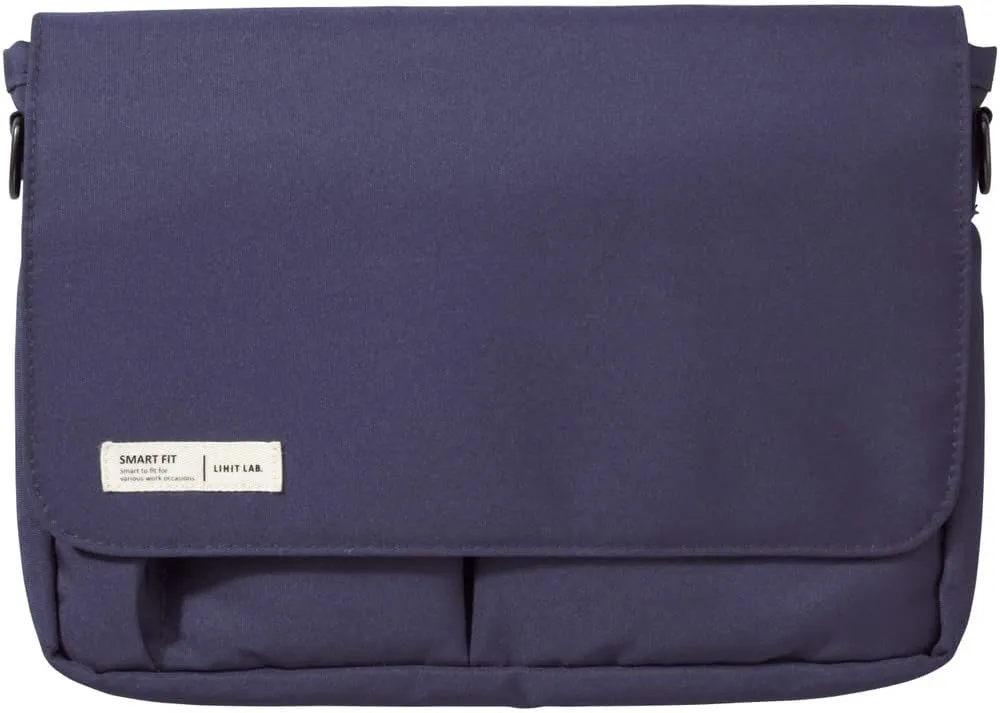LIHIT LAB Carrying Pouch (Laptop Sleeve), 6.7 x 9.4 Inches, Navy (A7575-11)