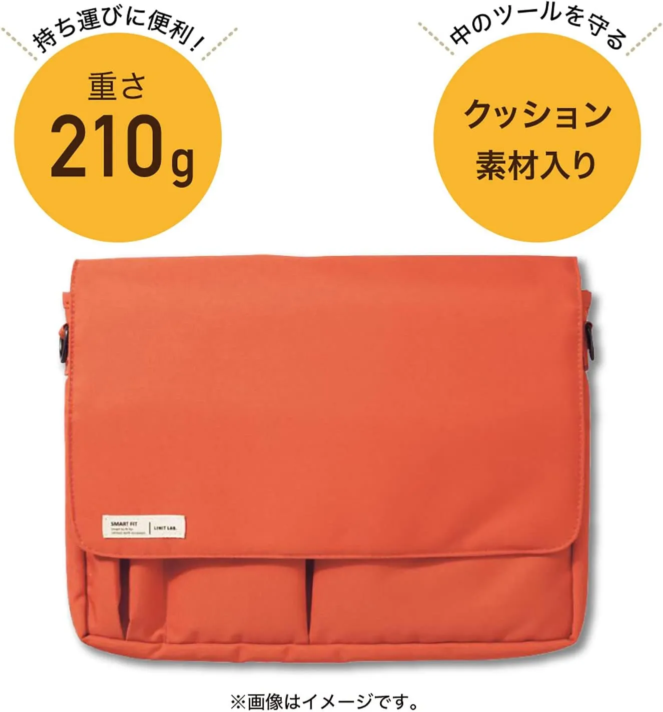 LIHIT LAB Carrying Pouch (Laptop Sleeve), 8.3 x 11.4 Inches, Black (A7576-24)