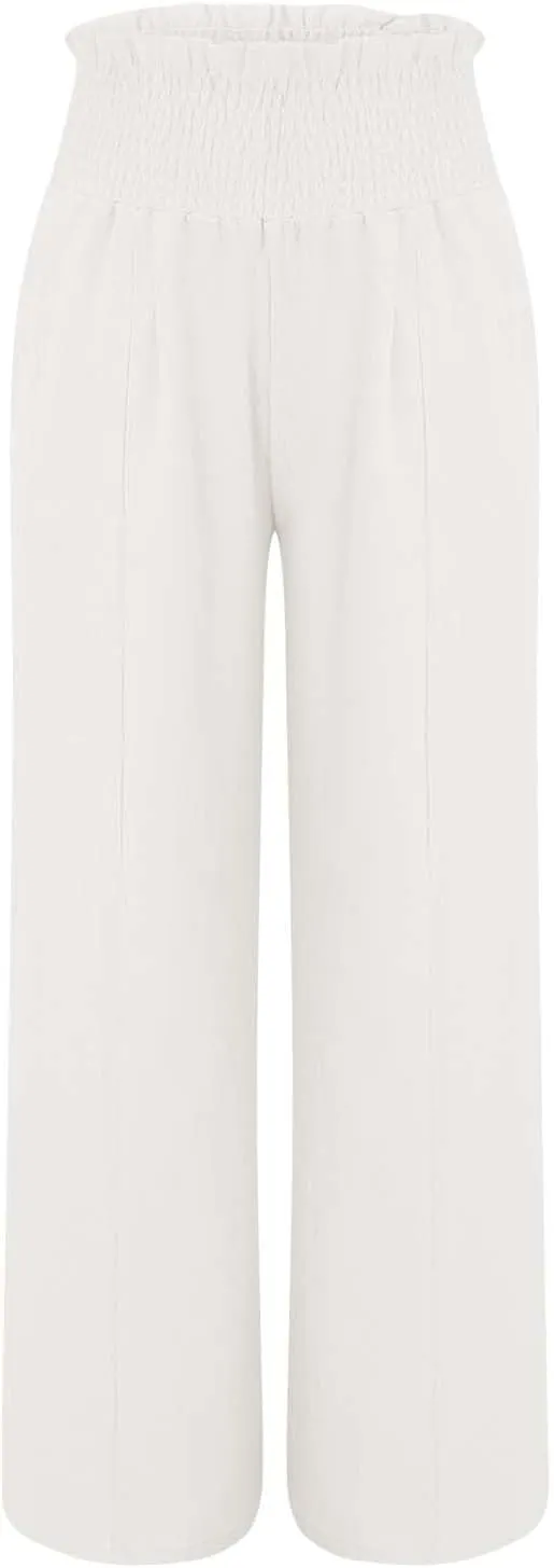 Linen Cargo Pants Women Summer Linen Pants Pants Wide Leg Long Pant Trousers with Pocket Womens Linen Pants Straight Leg