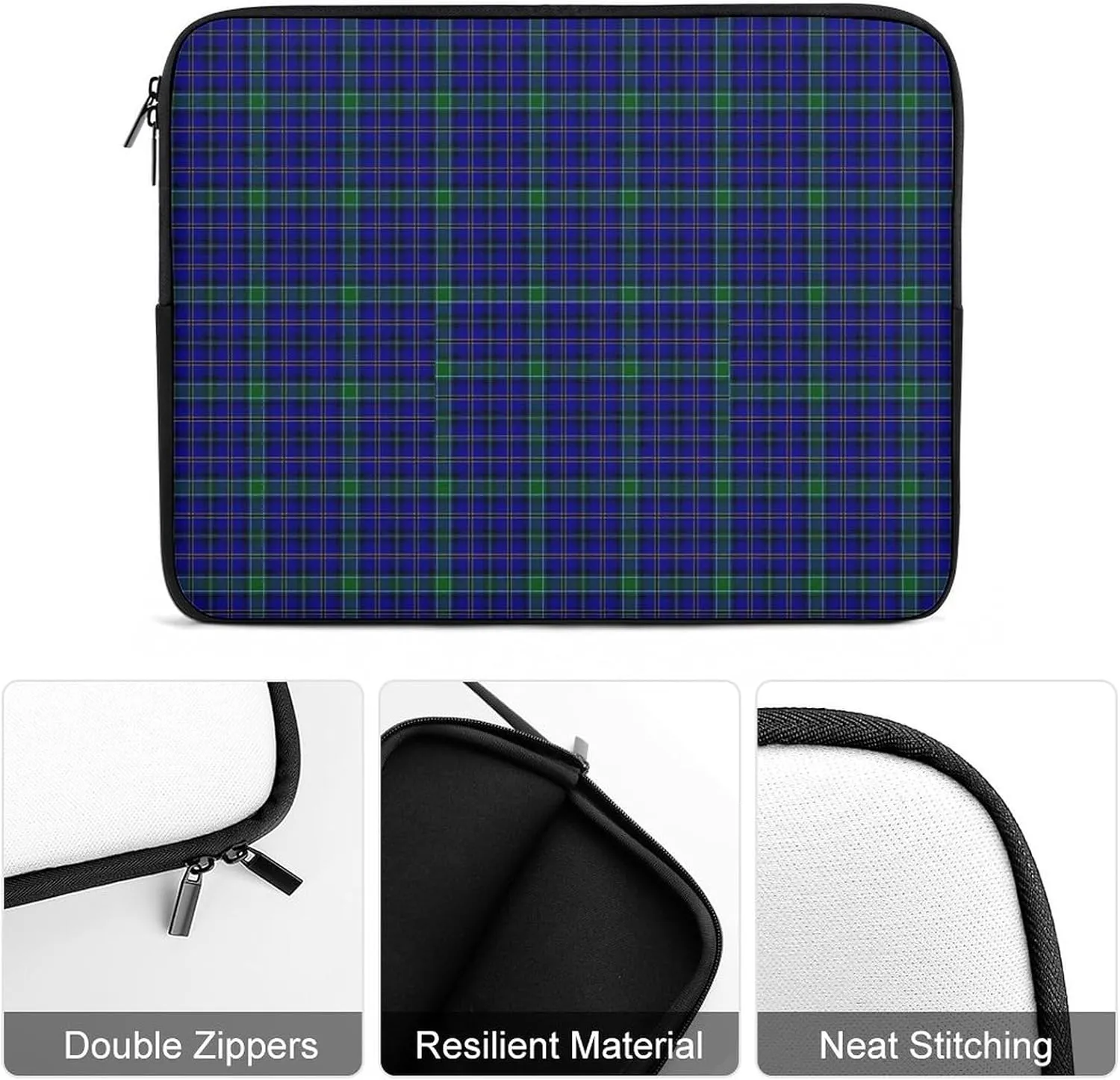 Lines Navy Blue And Yellow All Print Hands Free Withdrawal Laptop Bag Unisex