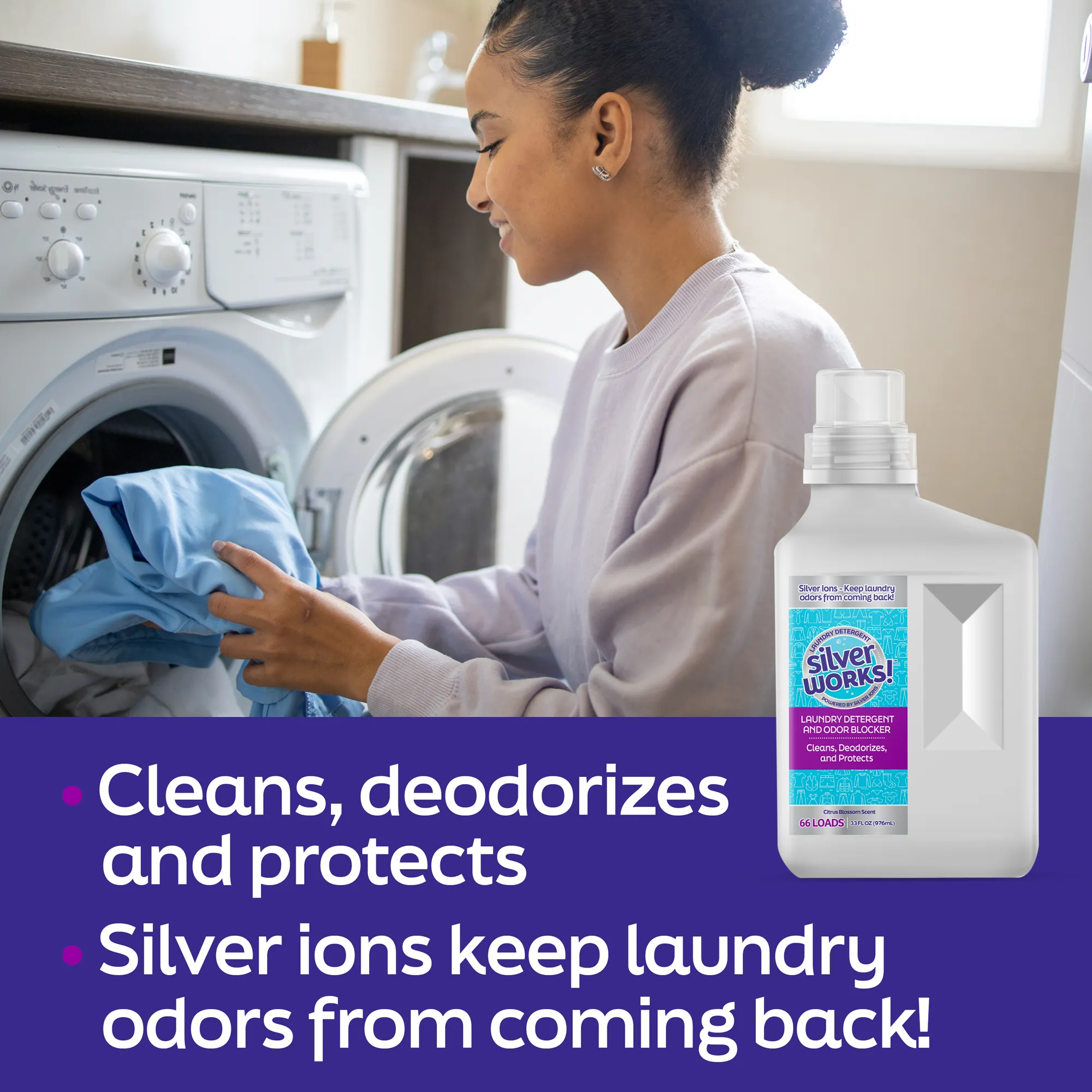 Liquid Laundry Detergent, Citrus Blossom Scent