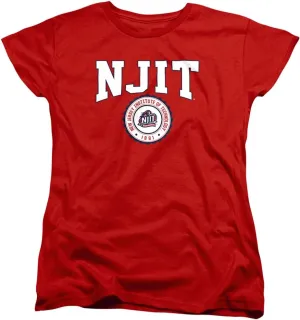 LOGOVISION New Jersey Institute of Technology Collegiate Seal Women's T Shirt
