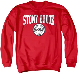 LOGOVISION Stony Brook University Collegiate Seal Unisex Adult Crewneck Sweatshirt