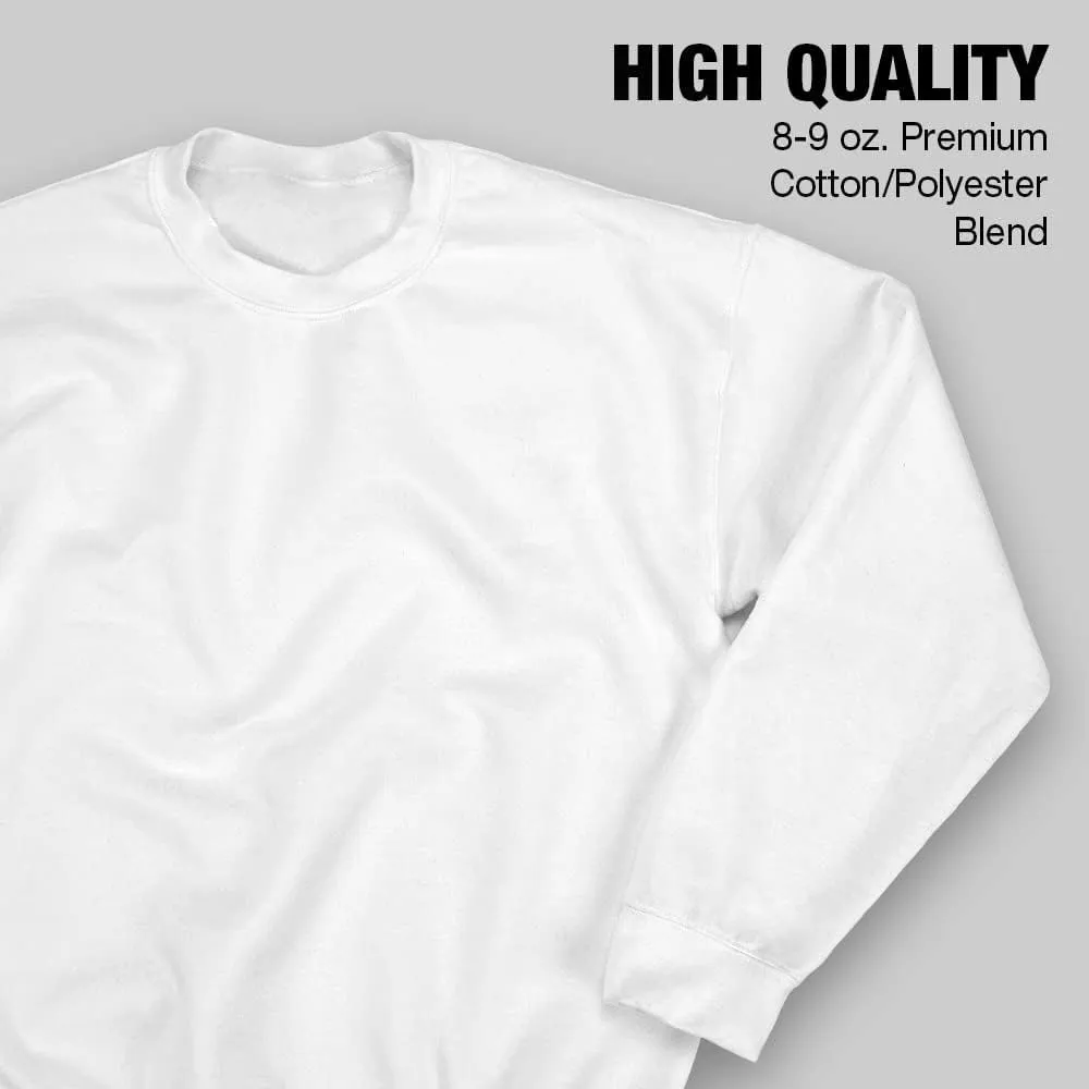 LOGOVISION Stony Brook University Collegiate Seal Unisex Adult Crewneck Sweatshirt