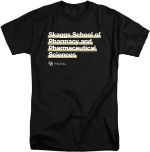 LOGOVISION University of Colorado Anschutz Medical Campus Skaggs School of Pharmacy Unisex Adult Tall T Shirt