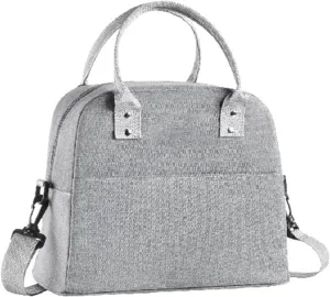 Lunch Box For Women, Lunch Bag Comfortable Portable Capacious With An Adjustable Cross Strap, Insulated Lunch Bag For Travel Outdoor Dining Office Workers