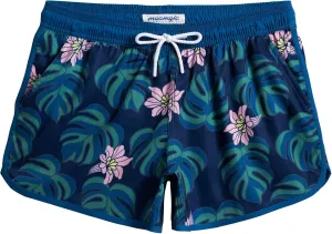 maamgic Swim Shorts Women 3.5" Quick Dry Board Shorts Stretch Swimming Shorts Vintage Bathing Suit Shorts with Pockets