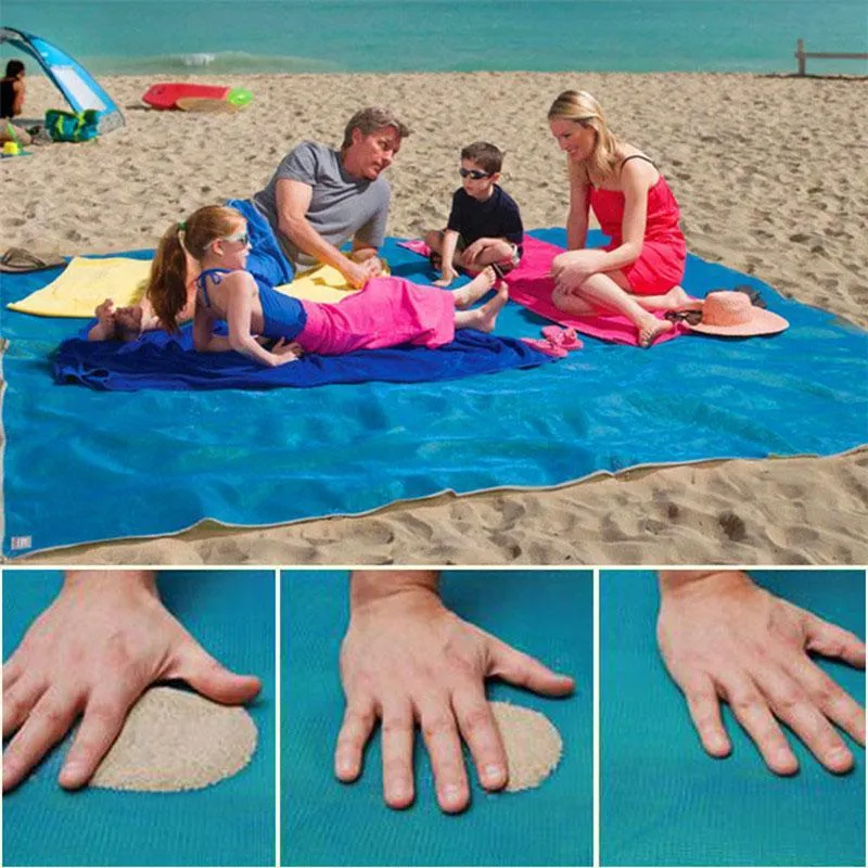 Magic Sand Free Beach Mat