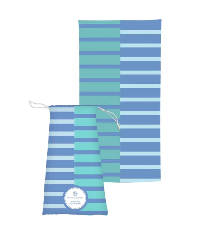 Mary Square | Colorblock Beach Towel