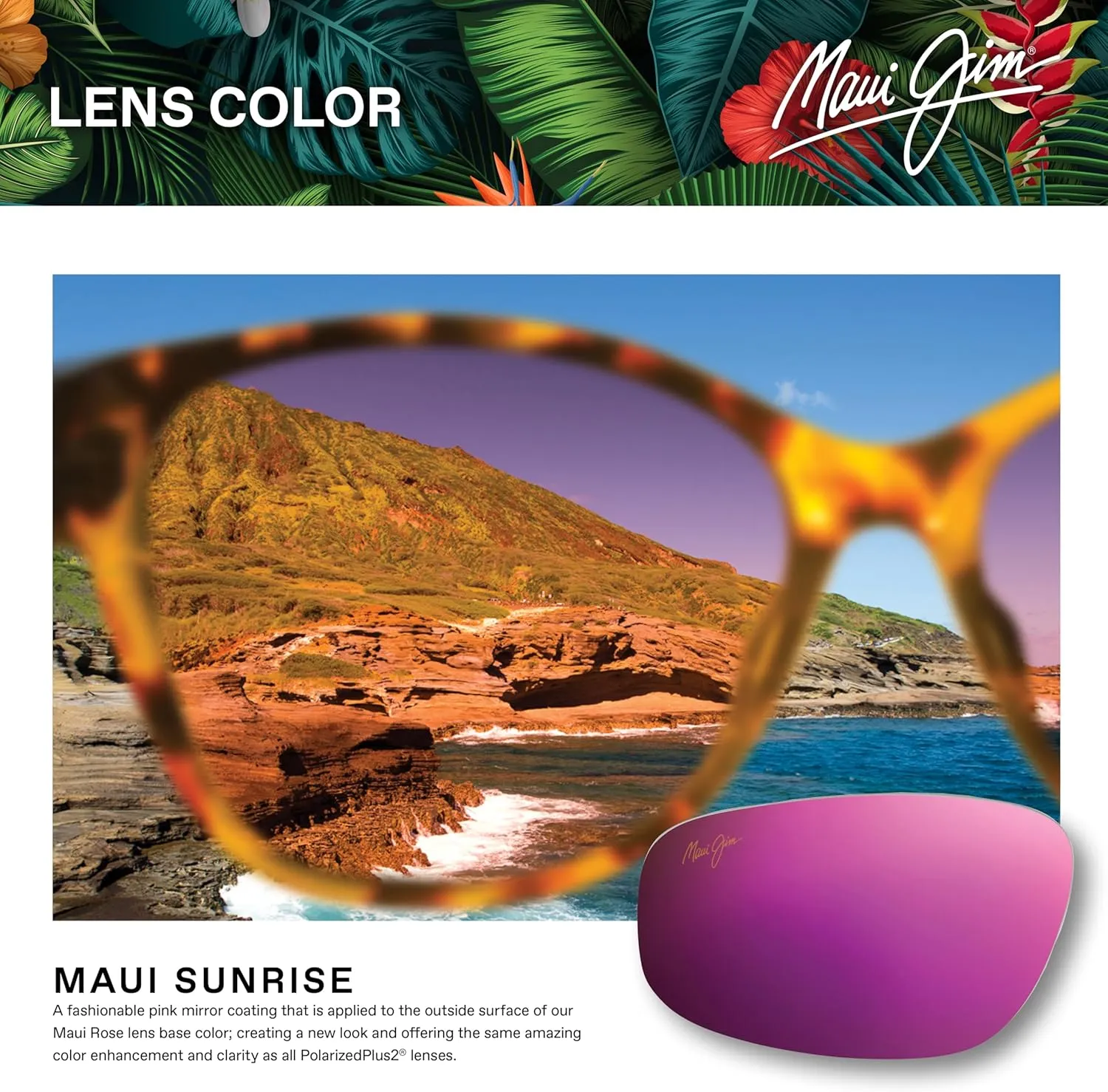 Maui Jim Baby Beach Lifestyle Sunglasses