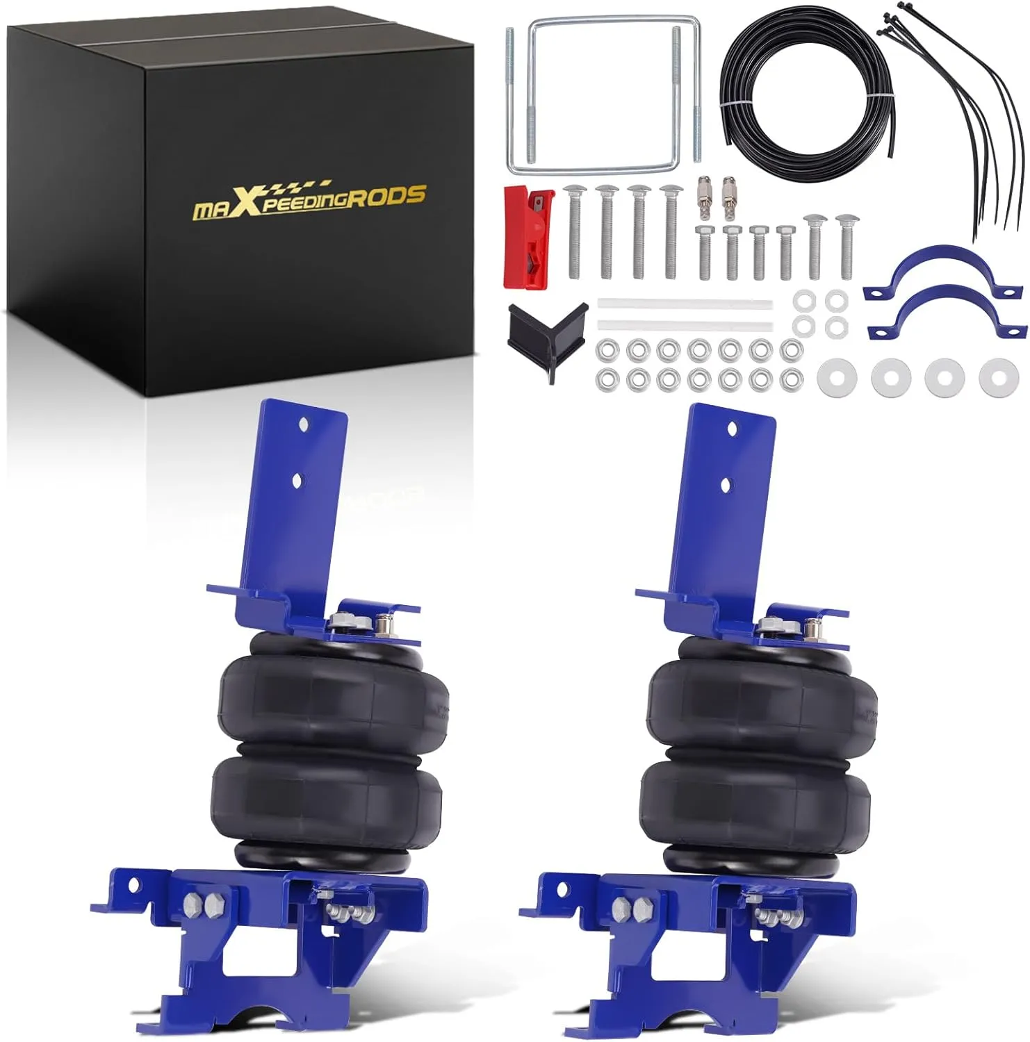 maXpeedingrods 5000 lbs Rear Air Suspension Bags Kit for Ford Excursion 4WD 2000-2006 Air Helper Spring Kit