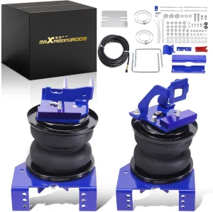 maXpeedingrods 7500 lbs Rear Air Suspension Bags Kit for Ford F-250 F-350 4WD 2011-2016 F-450 4WD 2011-2014 Air Helper Spring Kit