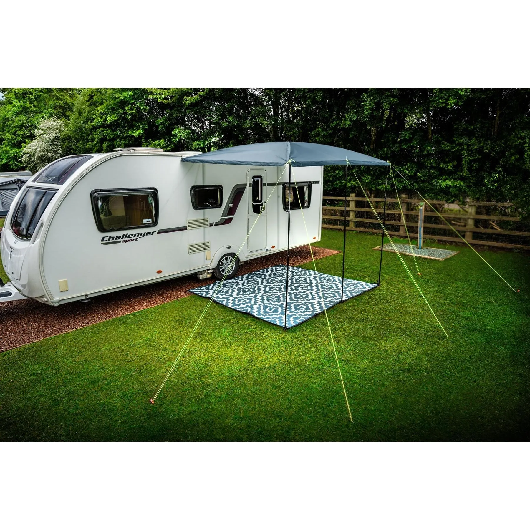Maypole Aztec Caravan Deluxe Awning Carpet Reversable Breathable