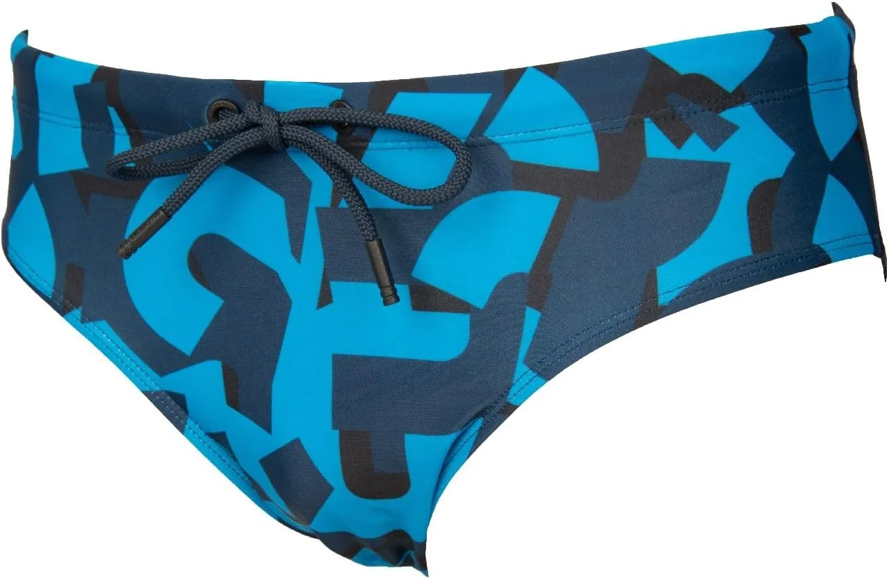 Men's Beach Briefs Pool Swimwear External Drawstring Article BKK3MSP04