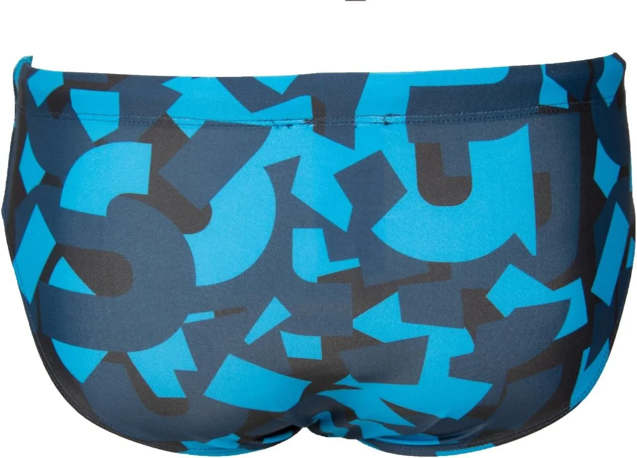 Men's Beach Briefs Pool Swimwear External Drawstring Article BKK3MSP04