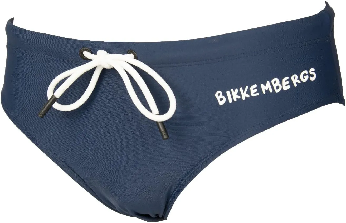 Men's Beach Briefs Swimming Pool Swimwear with External Drawstring Item BKK3MSP01