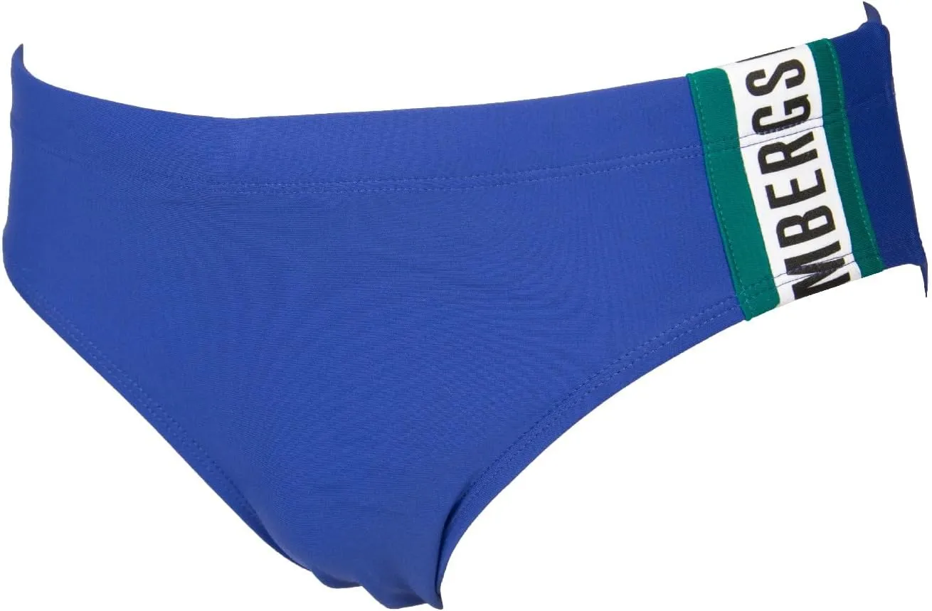 Men's Beach Briefs Swimming Pool Swimwear with External Drawstring Item BKK3MSP02