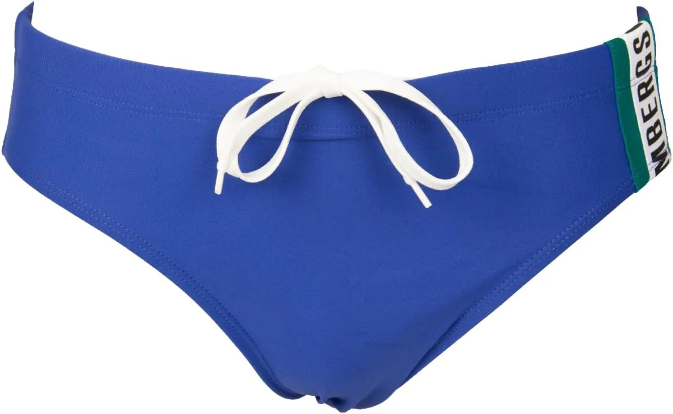 Men's Beach Briefs Swimming Pool Swimwear with External Drawstring Item BKK3MSP02