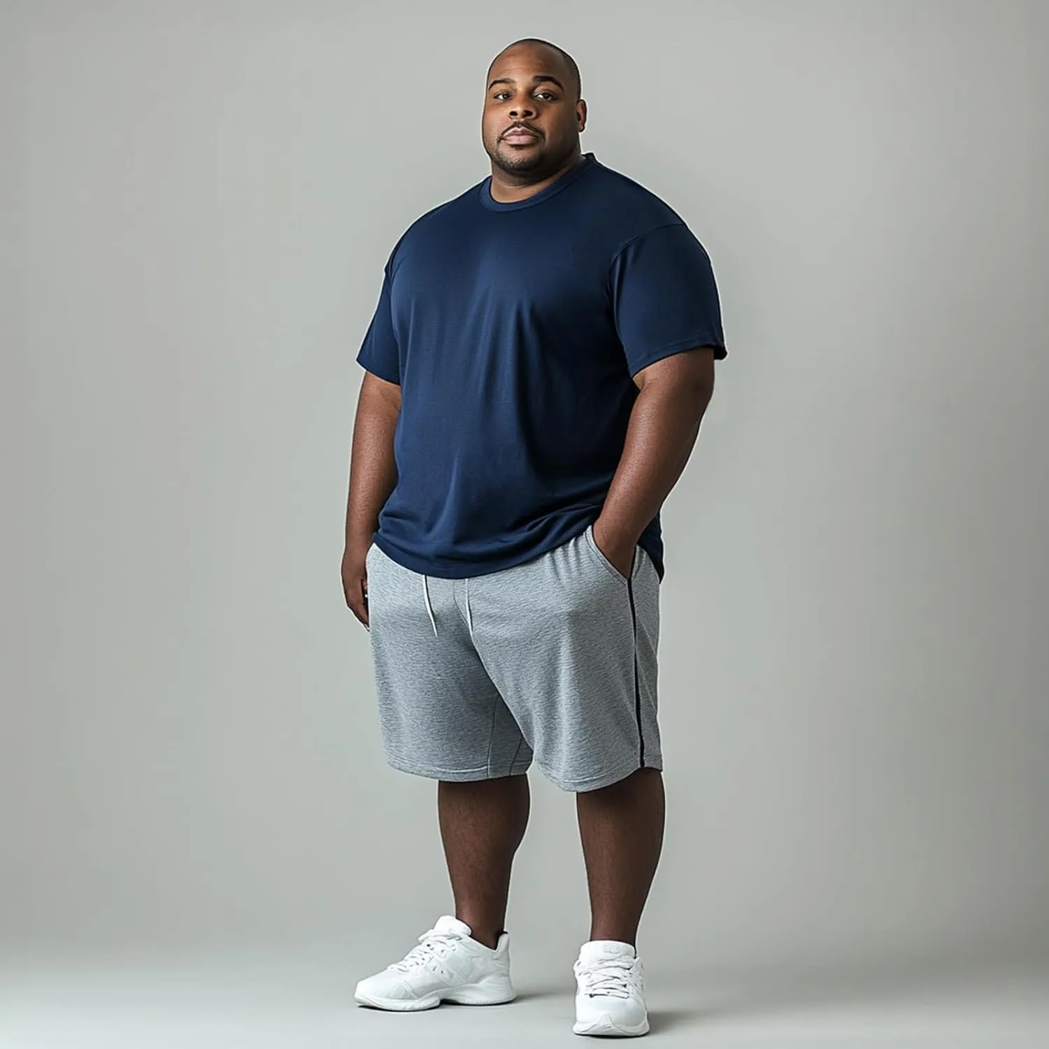 Men’s Big and Tall Dri Fit Shirts Cooling Quick Dry Lightweight Short Sleeve Moisture Wicking Workout Athletic T-Shirt