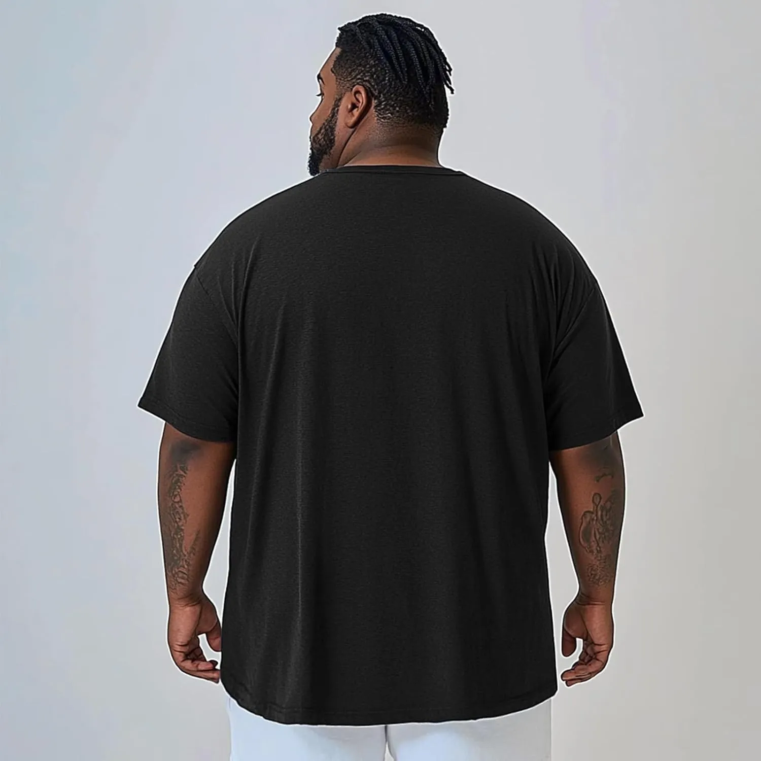 Men’s Big and Tall Dri Fit Shirts Cooling Quick Dry Lightweight Short Sleeve Moisture Wicking Workout Athletic T-Shirt