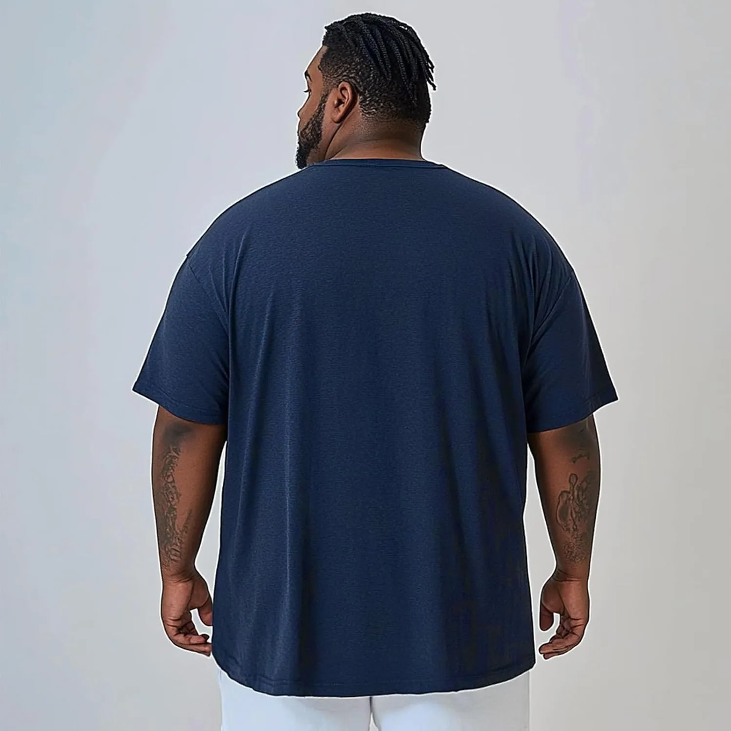 Men’s Big and Tall Dri Fit Shirts Cooling Quick Dry Lightweight Short Sleeve Moisture Wicking Workout Athletic T-Shirt