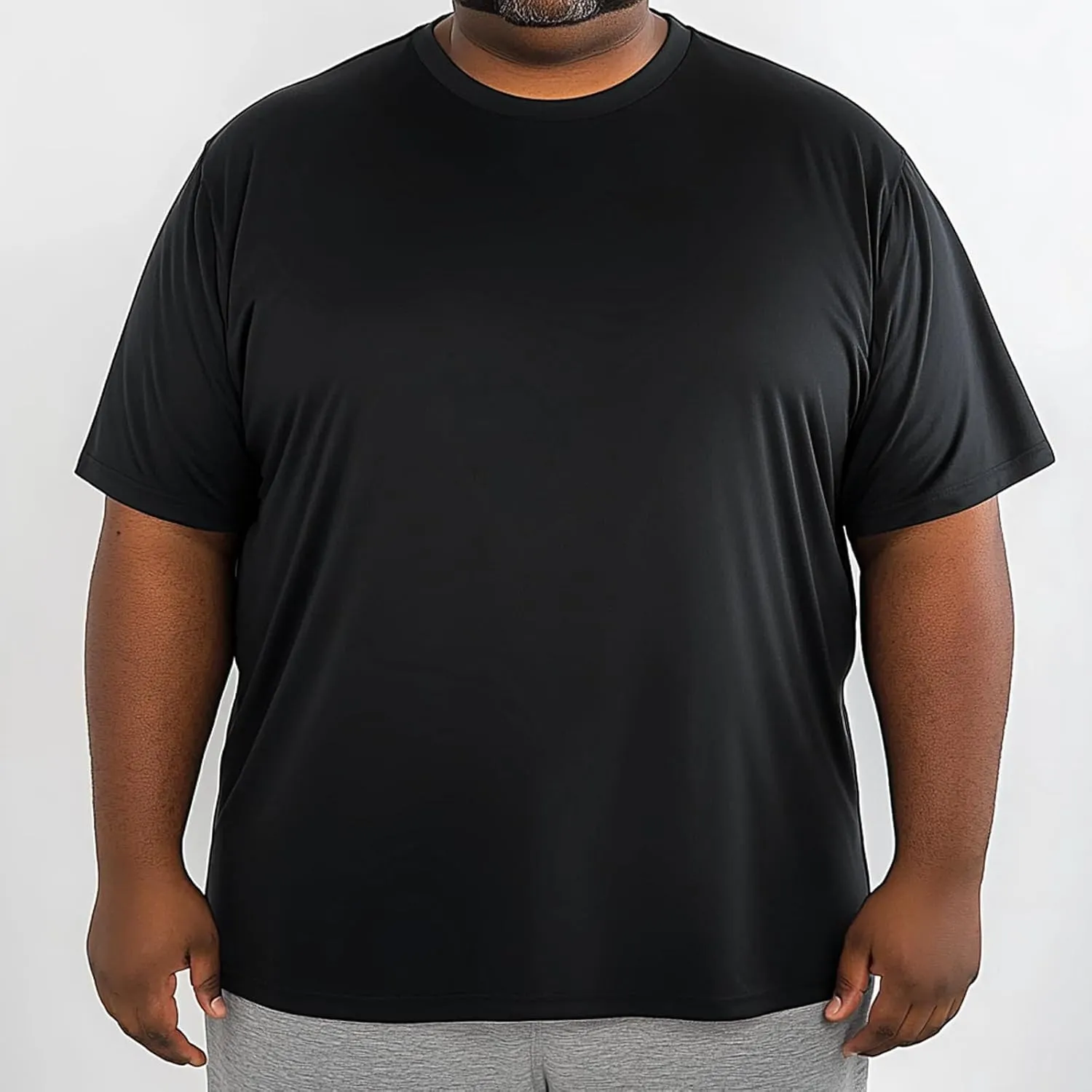 Men’s Big and Tall Dri Fit Shirts Cooling Quick Dry Lightweight Short Sleeve Moisture Wicking Workout Athletic T-Shirt