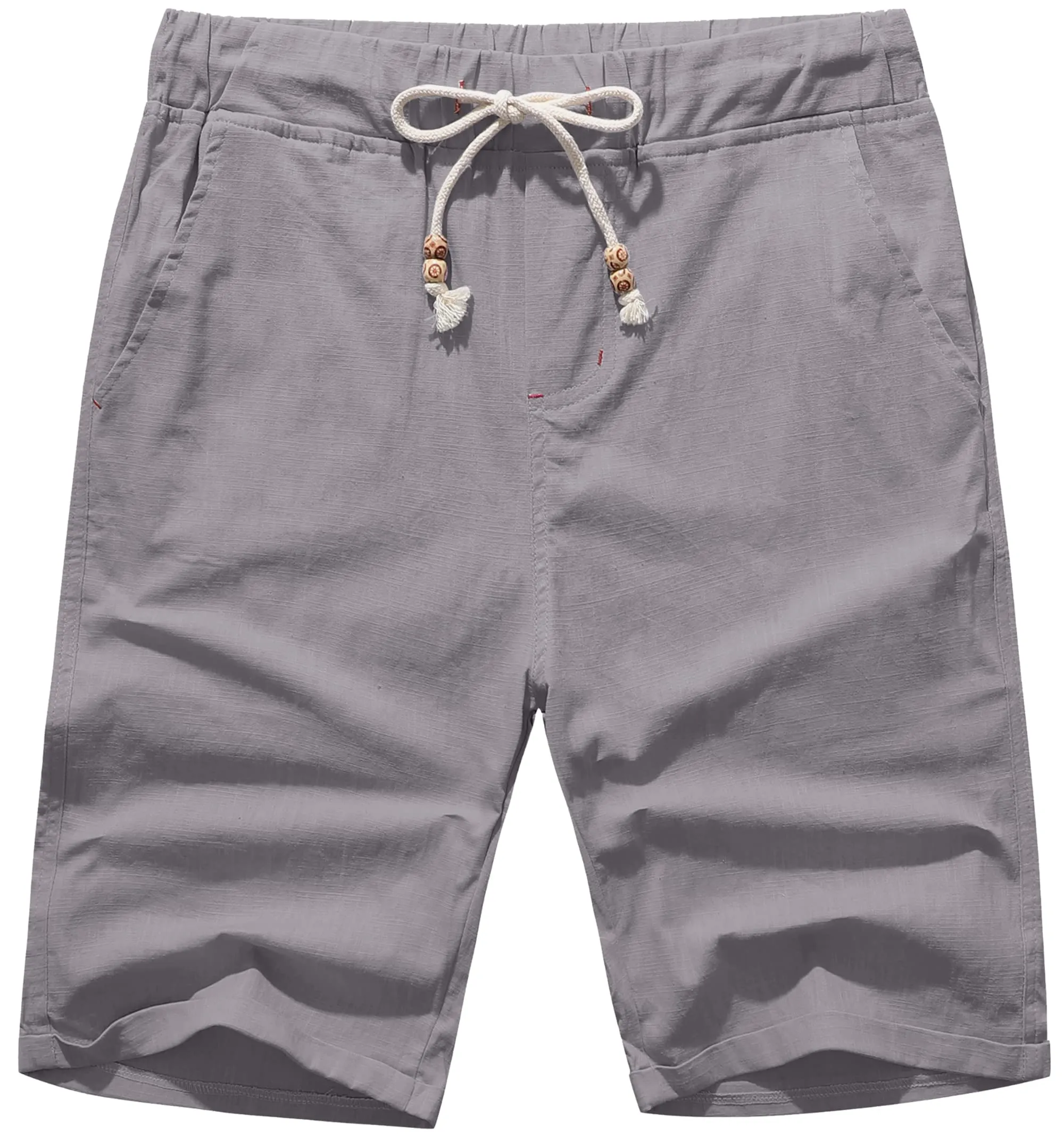 Men's Drawstring Linen Beach Pants