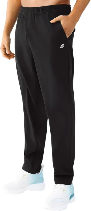 Men's Outdoor Hiking Pants Quick Dry Waterproof Joggers with Double Pockets for Gym and Travel