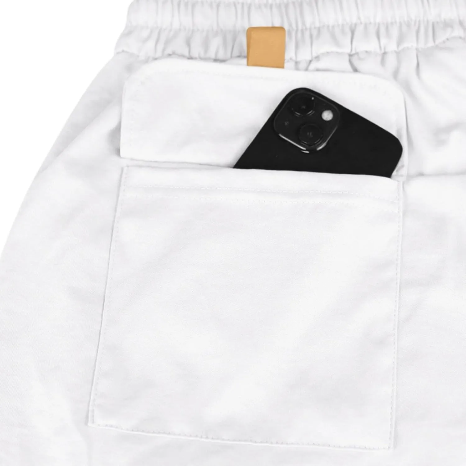 Mens Shorts Cargo Shorts Classic Summer Lightweight with Pocket Elastic Waist Drawstring Pants for Running Athletic Beach