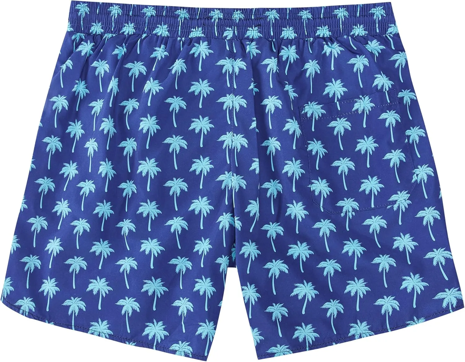 Mens Swim Trunks with Compression Liner 5" Stretch Board Shorts Quick Dry Zipper Pockets 2 in 1 Mens Bathing Suits