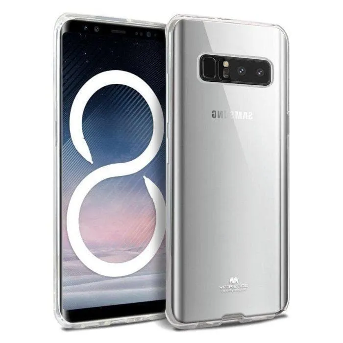 Mercury Clear Jelly Case for Samsung Galaxy Note 8
