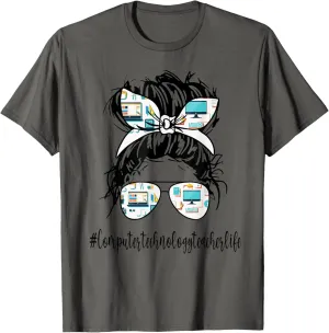 Messy Bun Back to School T-Shirt