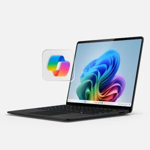 Microsoft Surface Laptop (2024), Windows 11 Copilot  PC, 13.8" Touchscreen Display, Snapdragon X Plus (10 core), 16GB RAM, 512GB SSD Storage, Black
