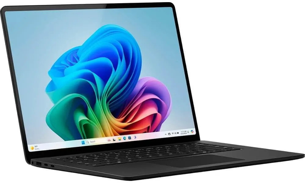 Microsoft Surface Laptop (2024), Windows 11 Copilot  PC, 15" Touchscreen Display, Snapdragon X Elite (12 core), 32GB RAM, 1TB SSD Storage, Black