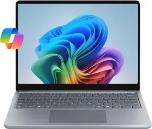 Microsoft Surface Laptop (2025), Windows 11 Copilot  PC, 13" Touchscreen Display, Snapdragon X Plus (8 core), 16GB RAM, 256GB SSD Storage, Platinum