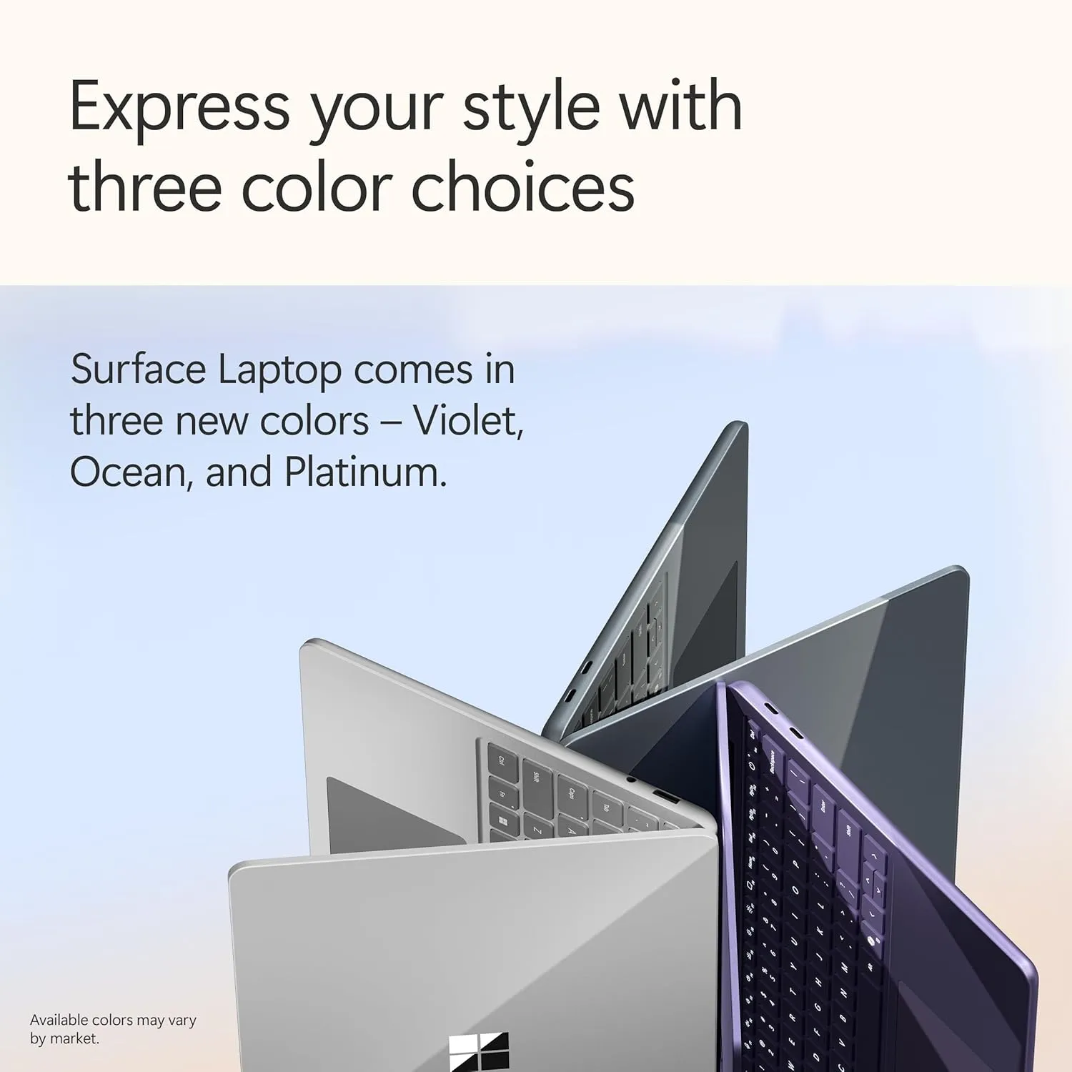 Microsoft Surface Laptop (2025), Windows 11 Copilot  PC, 13" Touchscreen Display, Snapdragon X Plus (8 core), 16GB RAM, 256GB SSD Storage, Platinum